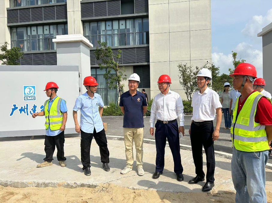 广州建筑梁湖(hú)清到湛江市工程项目督导检查